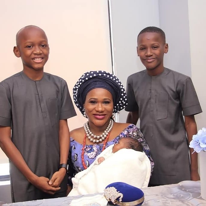 Cute Family Pictures Of 2Face’s Sons At Their Baby Brother’s Christening Ceremony(Photos) %Post Title