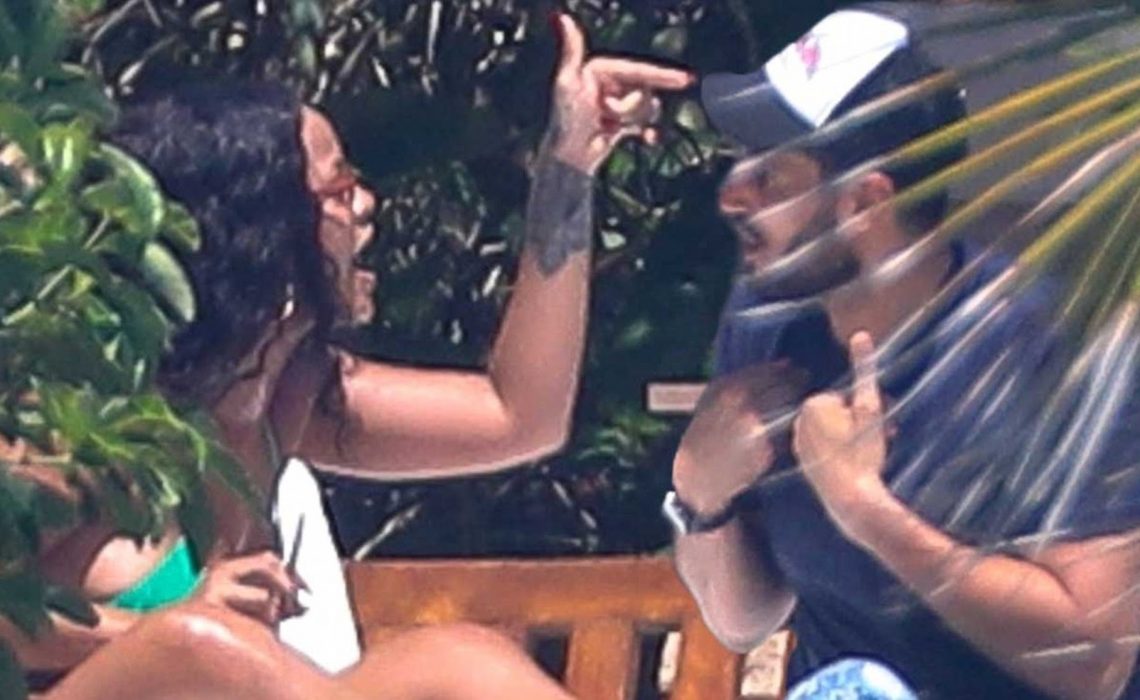 Rihanna’s response to photos of her yelling at billionaire boyfriend