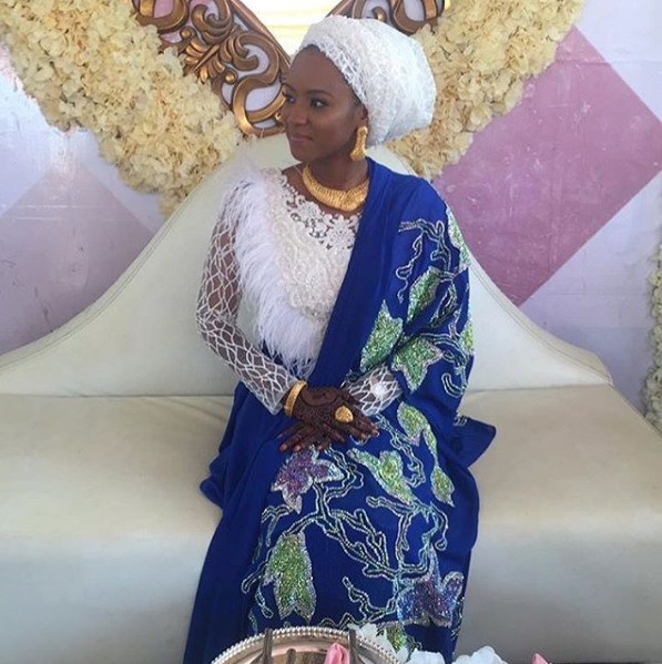 Photos Of The 9 Outfits Worn By Hauwa Indimi On Her Wedding Day - Photo/Image