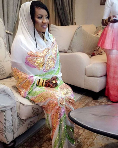 Photos Of The 9 Outfits Worn By Hauwa Indimi On Her Wedding Day - Photo/Image