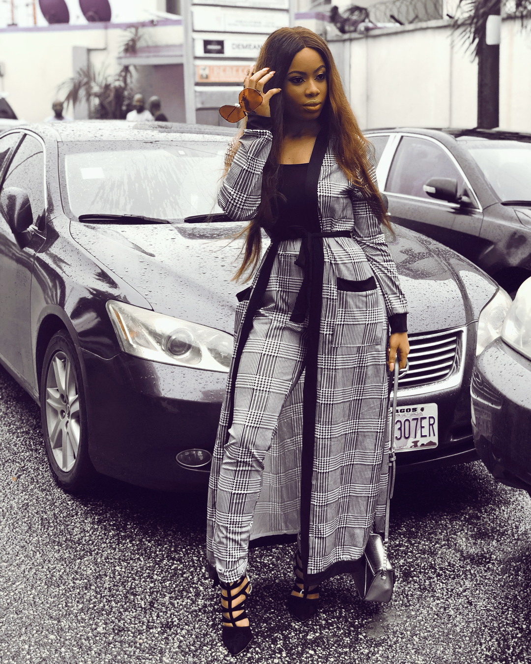 BBNaija Stars, Nina And Cee-C Strike Lovely Pose As They Step Out in Style (Photos) %Post Title