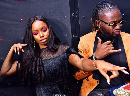 #BBNaija See photos from Teddy A and Bam Bam’s homecoming party