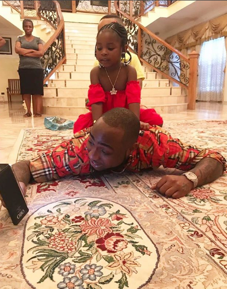 Davido celebrates his first love