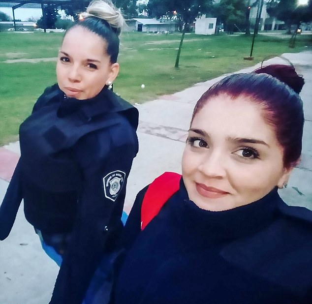 PHOTOS: Argentinian Police Officer, Jaqueline Who Bosom fed Someone's Hungry Baby Promoted