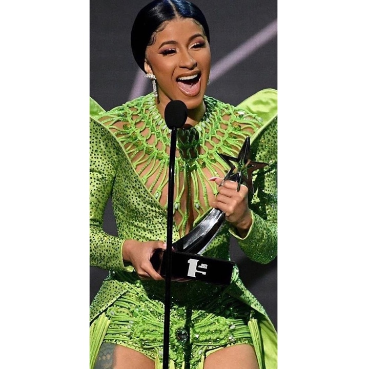 Cardi B Wins Album Of The Year At BET Award 2019 : Miss Petite Nigeria Blog